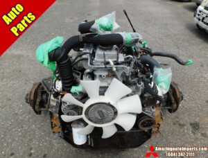 Mitsubishi Delica L400 2.8 4m40 Complete Engine with Transmission