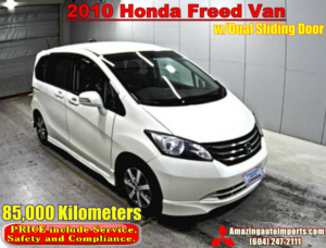 2010 Honda Freed Van with Dual Sliding Door 85km In Transit